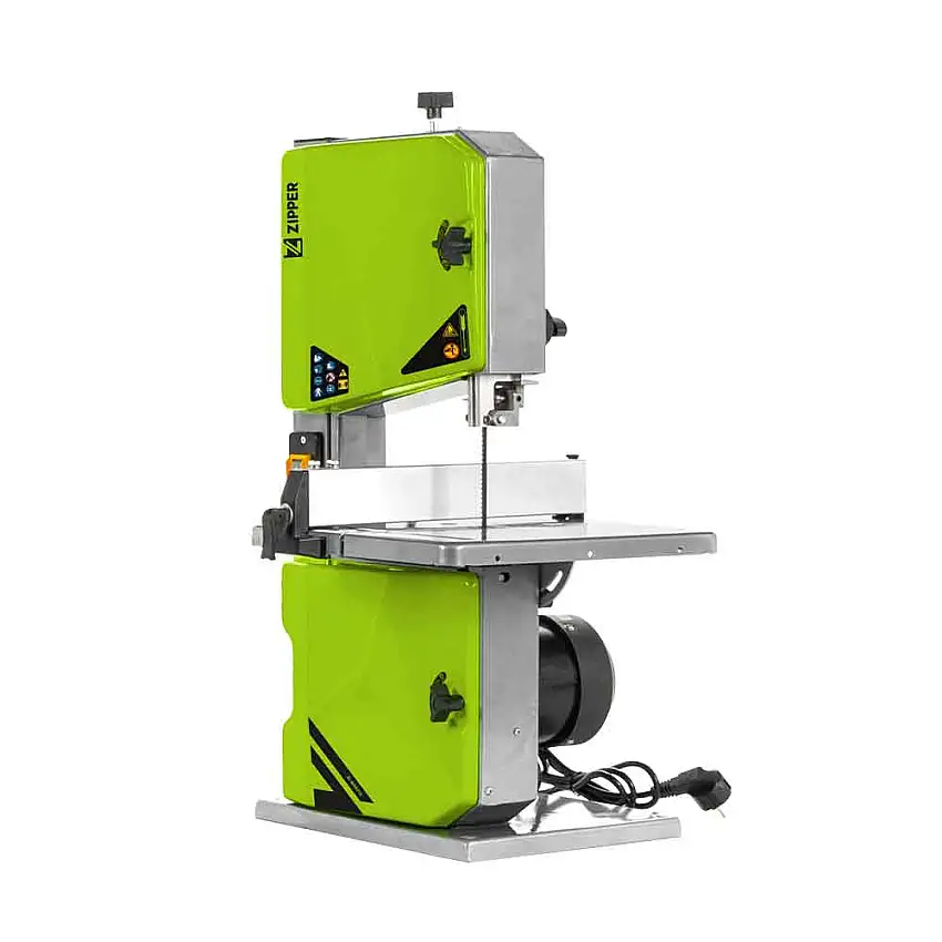 ZI-BAS205 - Scie à Ruban - Hauteur 80 mm - Table 302 x 304 mm 220V-240V 50 Hz 250W