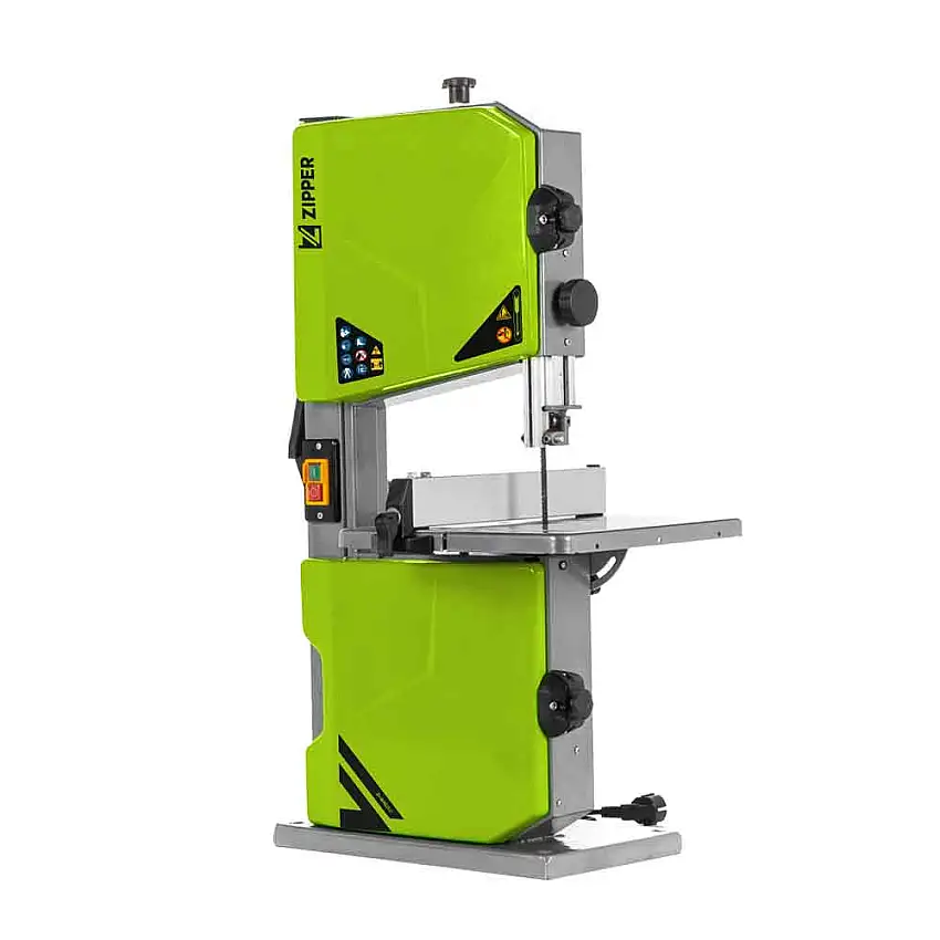 ZI-BAS250 - Scie à Ruban - Hauteur 115 mm - Table 302 x 304 mm 220V-240V 50 Hz 500W