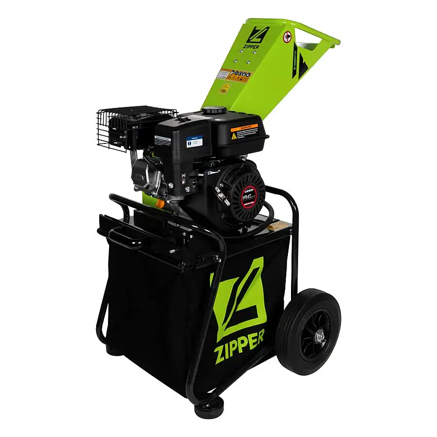 ZI-HAEK2120 Broyeur de Végétaux de Jardin thermique - Diamètre max. branches ø50 mm 4100W